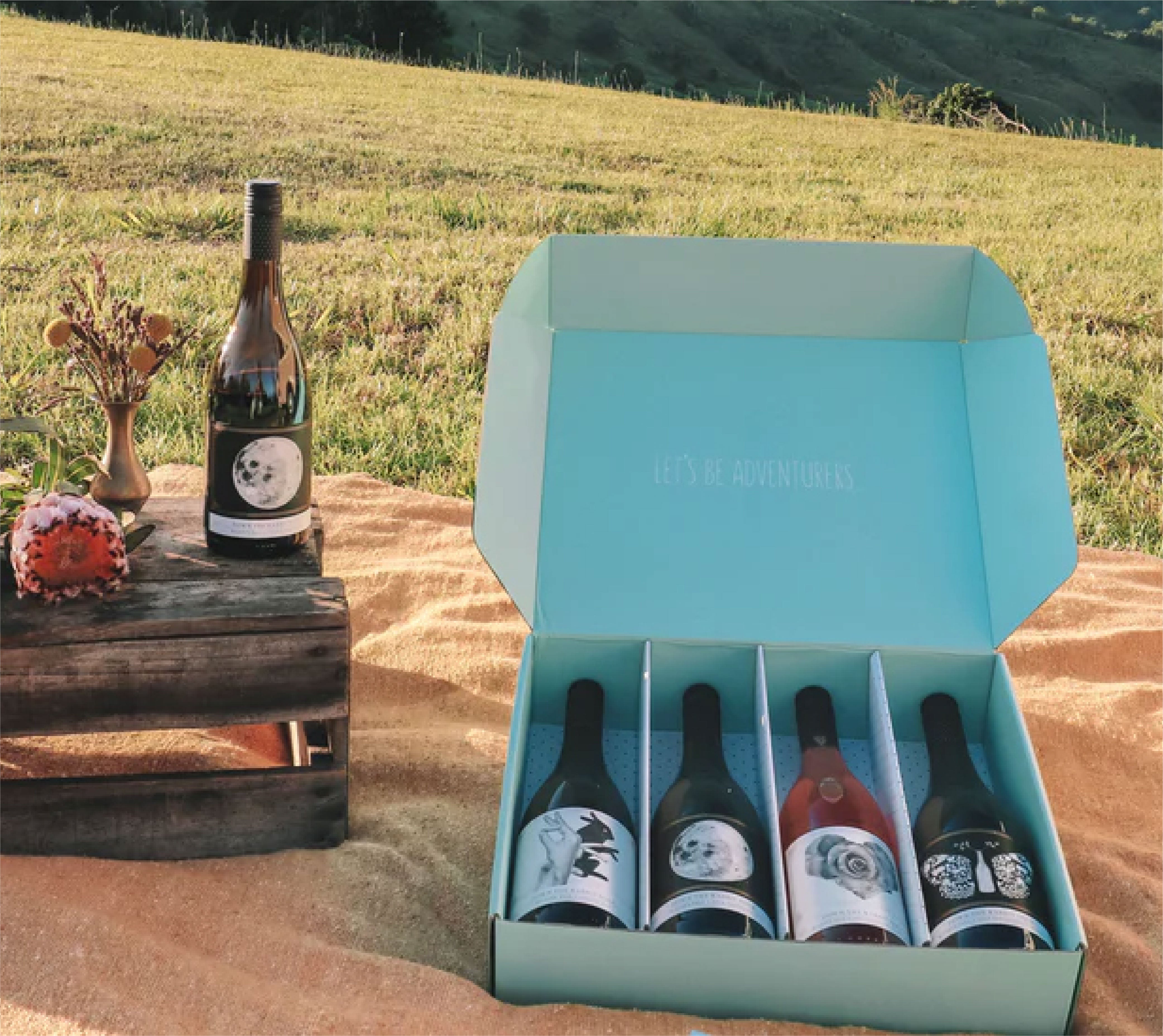 Selection of wine from McLaren Vale vineyard. Perfect for gifting.