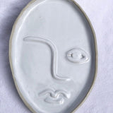 Face Plate in White