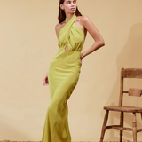 Soleil Soleil | Paloma Dress Citrine Silk